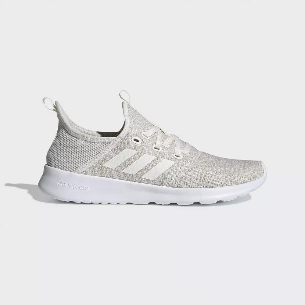 Adidas Cloudfoam Pure Tenis Blancos Para Mujer (MX-49816)